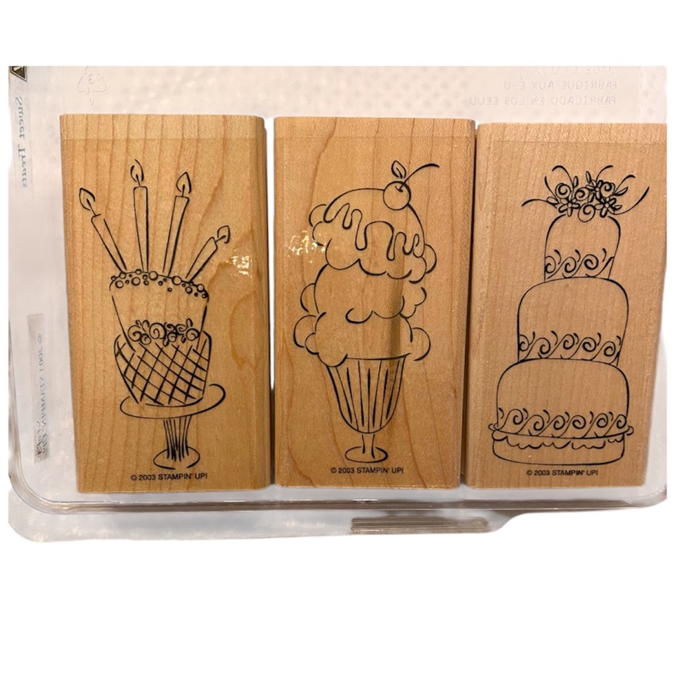 🍒 Stampin’Up! 🍒 “Sweet Treats” Stamp set.